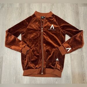 Aristocrat Brown Velour Jacket Size Large